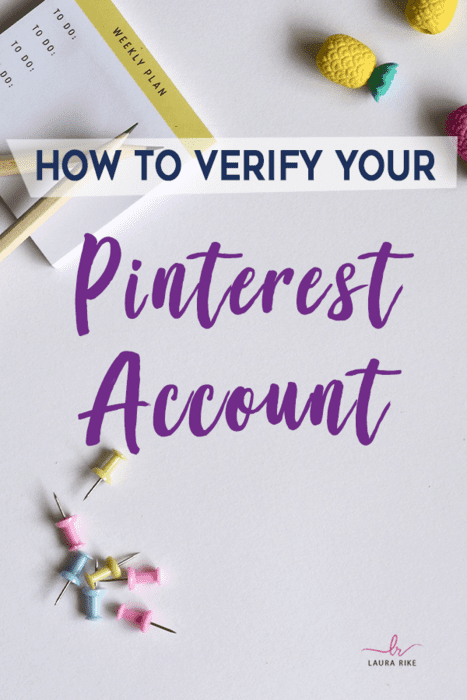 Verify your pinterest account: how to and why you should!