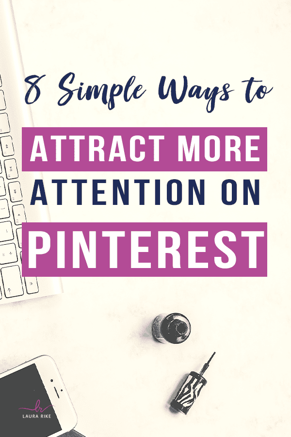 8 Steps to Grow Your Business With Pinterest. Pinterest will completely change your business. And there are tons of great ways to grow your business with Pinterest that don't require a ton of time! #PinterestMarketing #PinterestforBusiness #Pinterest #Blogging