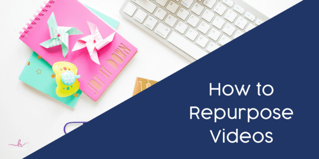 How to Repurpose Videos into many different forms of valuable content - Laura Rike