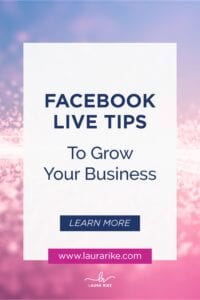 Facebook live tips to grow your business