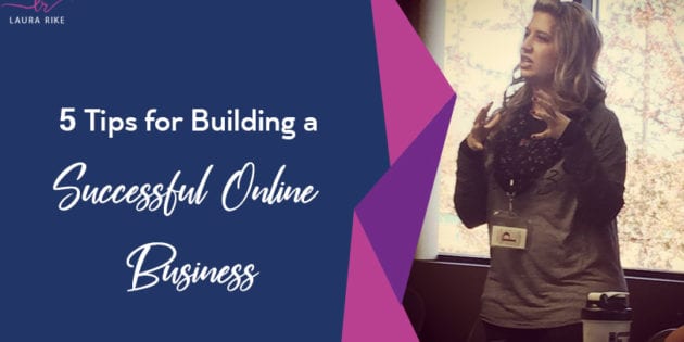 5 Tips for Building a Successful Online Business. It is a good idea to set big goals and dream big but surprisingly, a lot of entrepreneurs and business minded people at various stages in their business development, don't grasp fully what's required to hit those goals. #Pinterest #onlinebusiness #pinterestmarketing