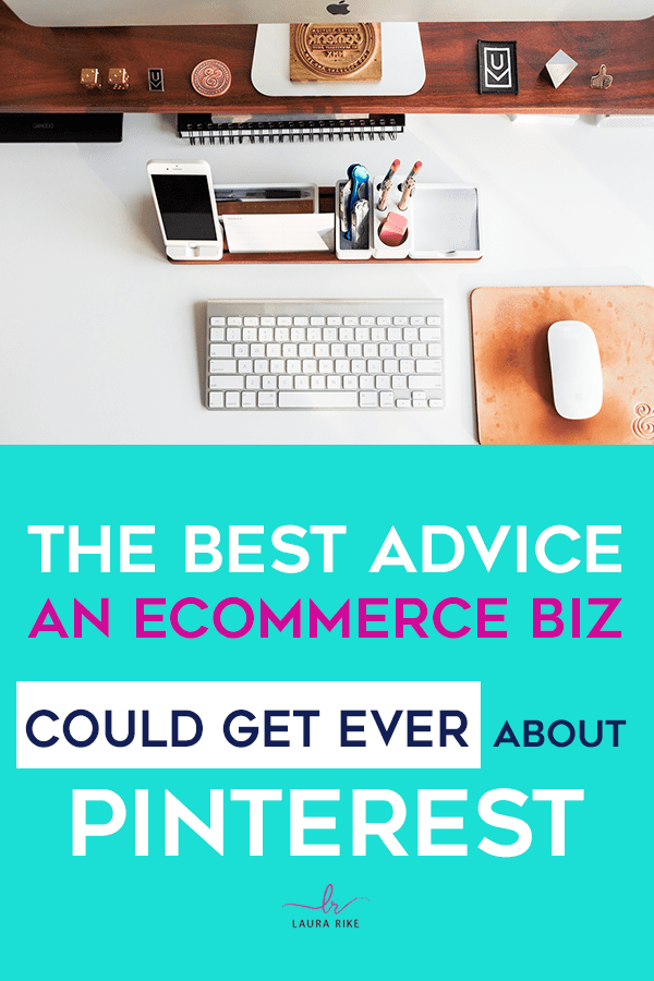 The best advice an ecommerce business owner could ever get about pinterest for business. #ecommercemarketing #ecommercemarketingstrategy #ecommercetips #pinteresttips