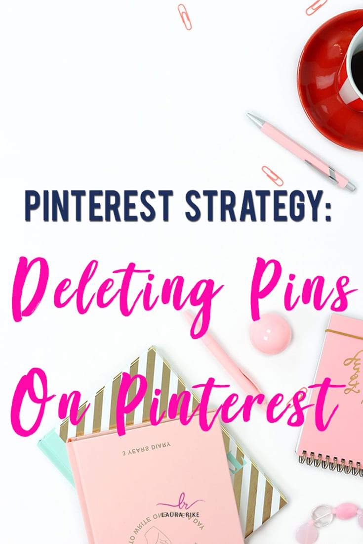 While using Pinterest, have you ever wanted to delete a Pin from one of your boards? Let's talk about if there is a time to do this in your strategy or not and why!