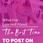 What I've Learned About THE BEST TIME TO POST ON PINTEREST