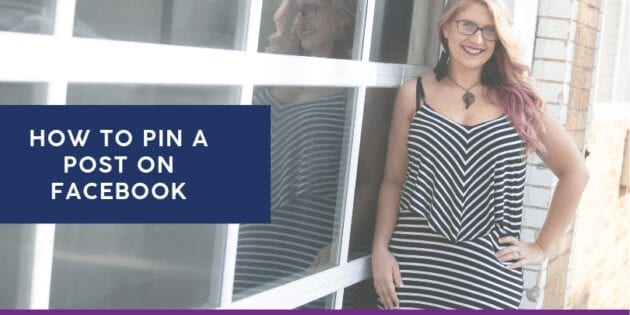 Tips and tricks to help you grow your reach on Facebook! How to pin a post on Facebook to grow your business successfully. #facebookmarketing #socialmediamarketing #socialmediatips #facebooktips