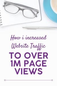 How i increased website traffic (for my client) to over 1m page views using pinterest