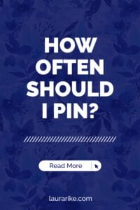 How often should IPin?