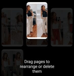 Create pinterest story pins on mobile