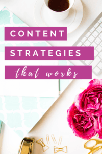 Content strategies that work!