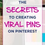 The SECRETS To Creating VIRAL PINS On Pinterest