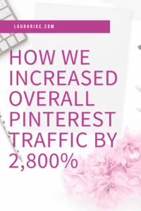 How we increased overall Pinterest Traffic by 2,800%