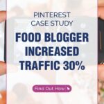 Food blogger increases traffic nearly 30% in 30 days!