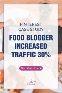 Food blogger increases traffic nearly 30% in 30 days!