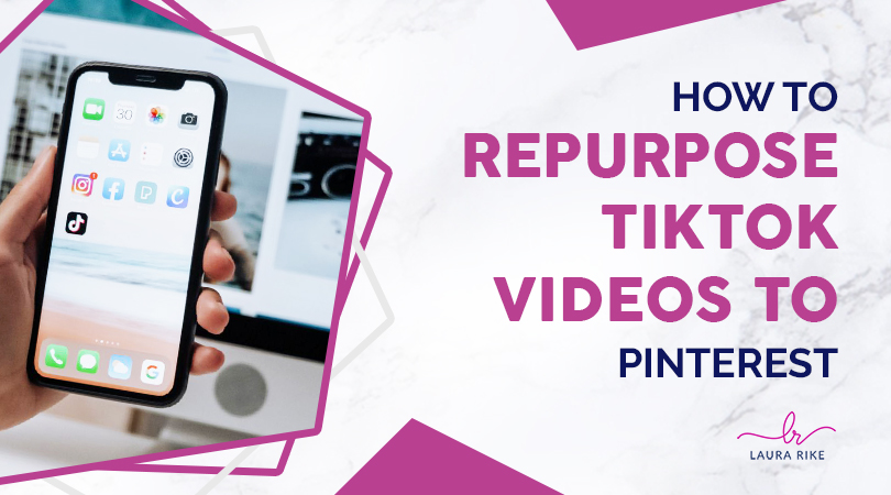 How to repurpose tiktoks videos to pinterest