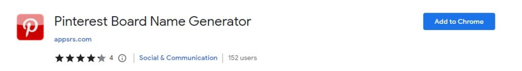 Use the pinterest board name generator tools