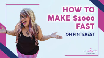 How to make $1000 fast on pinterest