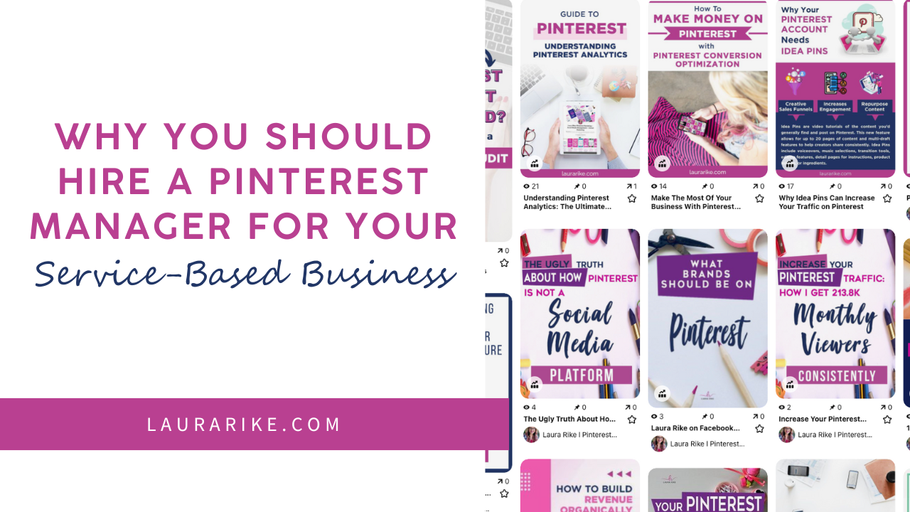 Why You Should Hire a Pinterest Manager for your Service-Based Business